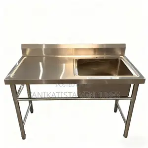 Stainless Steel Sink – Heavy-Duty, Commercial Grade!