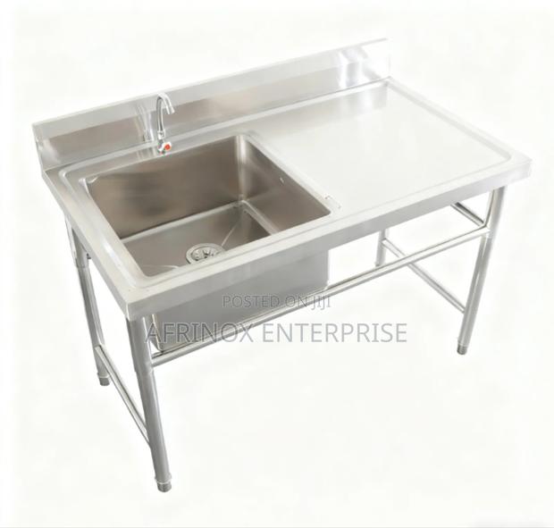 Premium Stainless Steel Sink – Built for Work! - main view