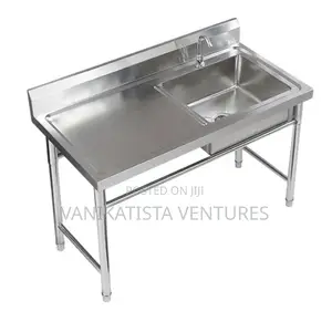 Stainless Steel Sink – Heavy Duty Sparkling Clean!
