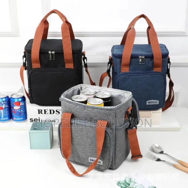 Double Compartment Thermal Insulated Lunch Bag - thumbnail 2