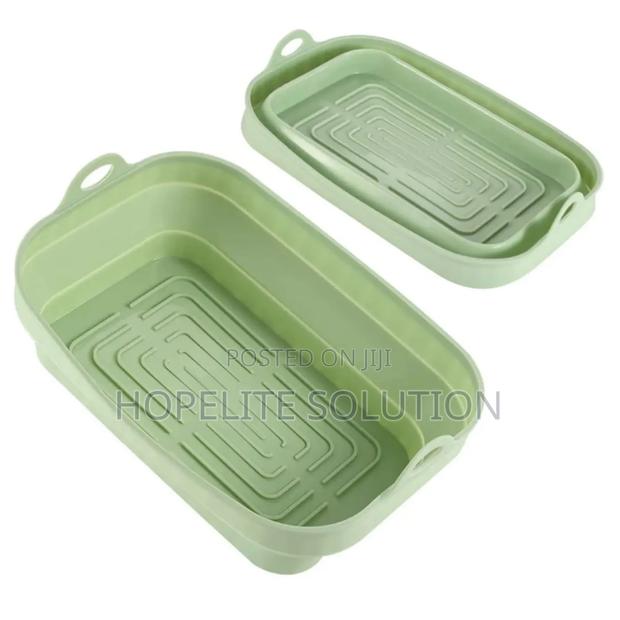 Rectangular Silicone Airfryer Liner - thumbnail 3