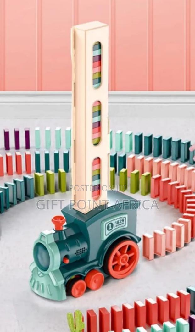 Battery Operated Dominos Train For Kids - main view