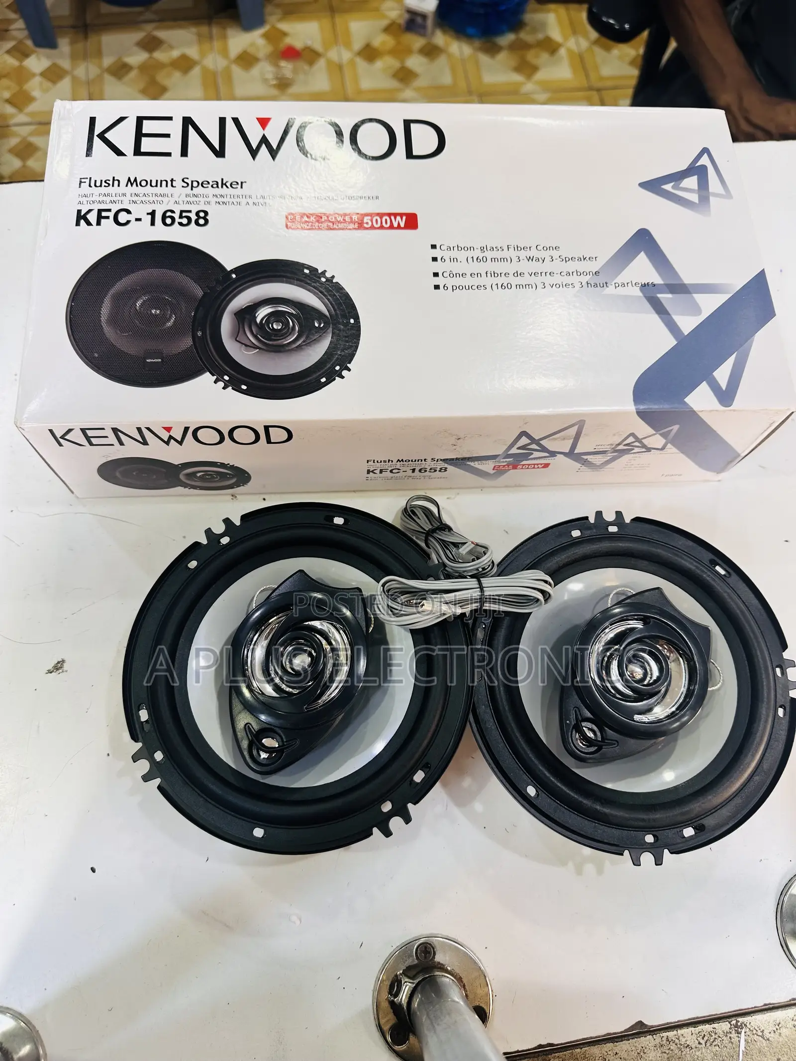 Kenwood 6" 2-Way Car Speaker