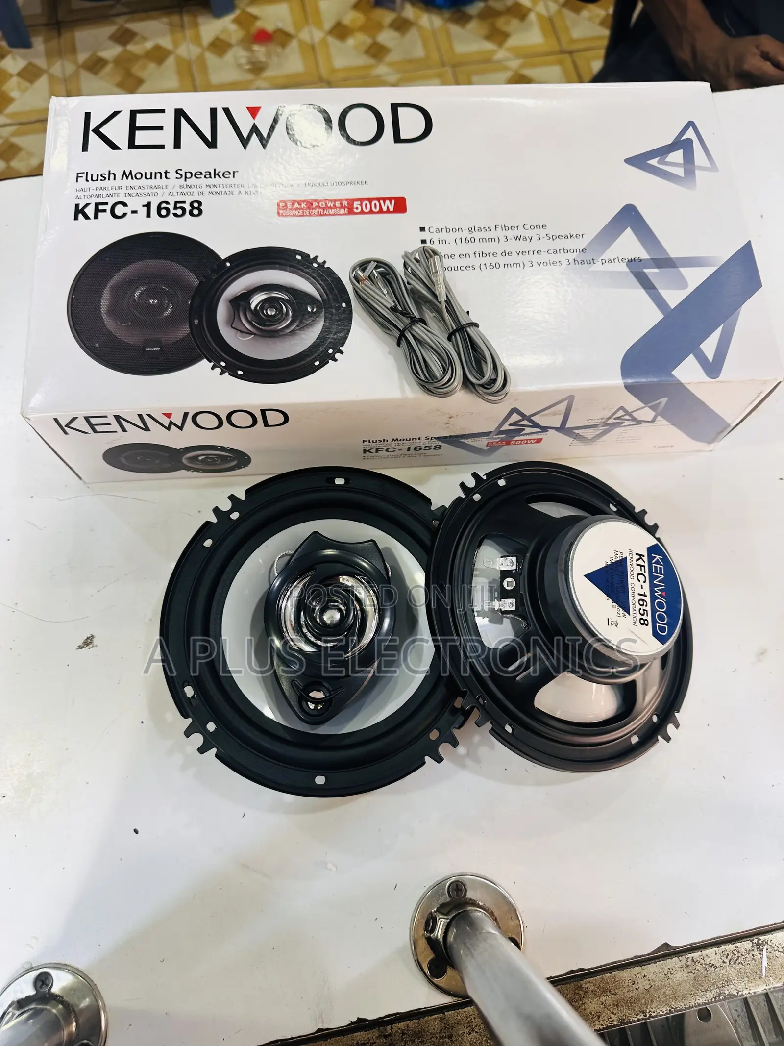 Kenwood 6-Inch Bass Boost Speaker