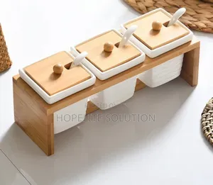 3pcs Ceramic Canister Set Available