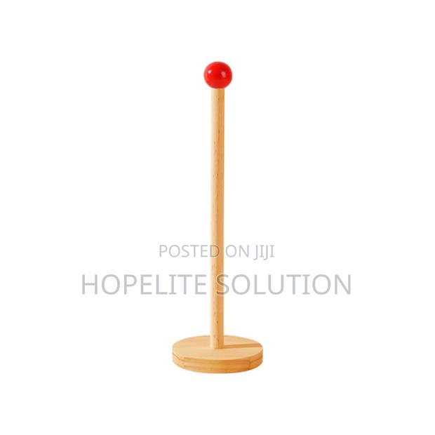 Wooden Kitchen Paper Towel Holder - thumbnail 3