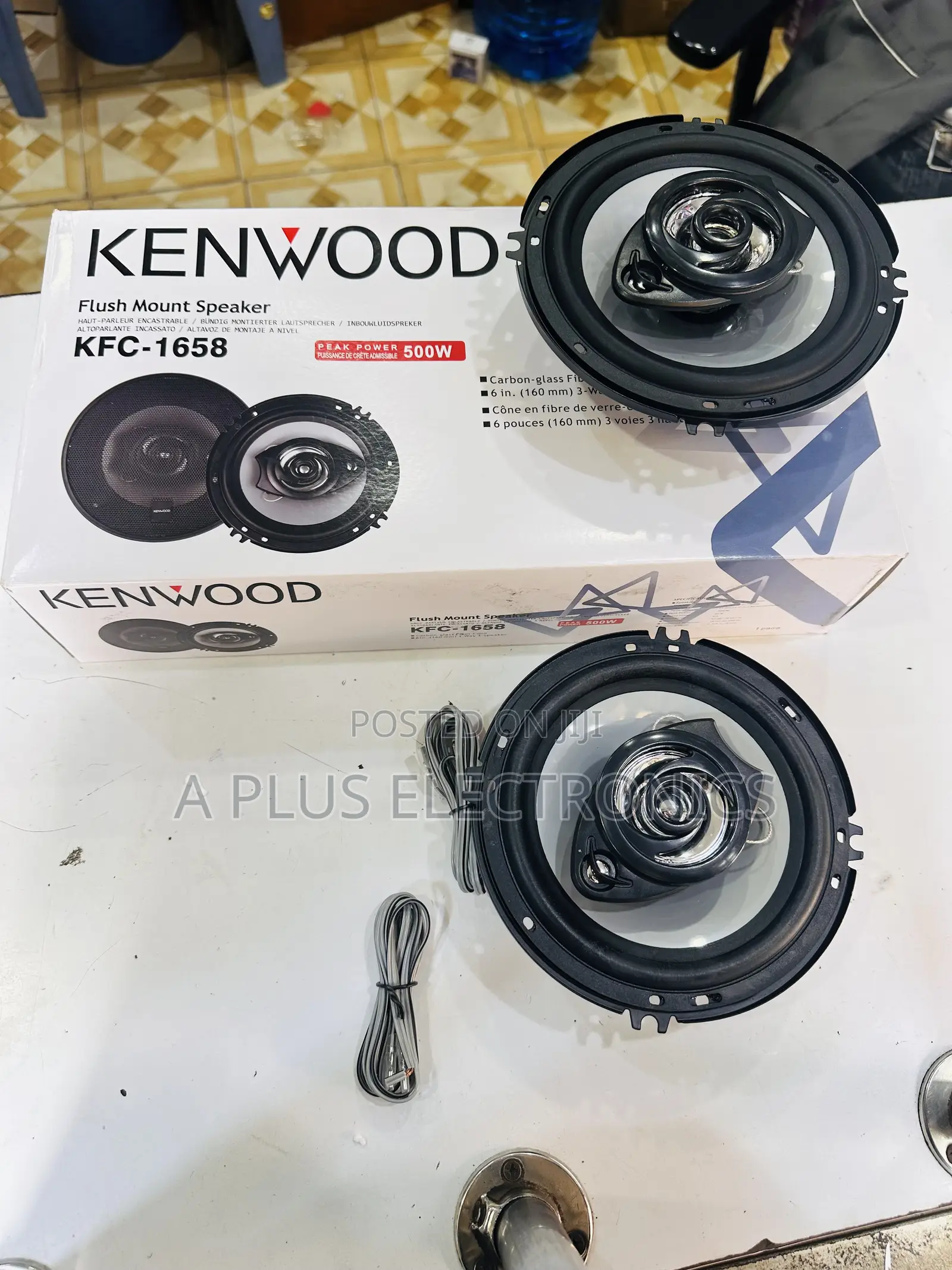 Kenwood 6" Audio Speaker — Powerful Durable
