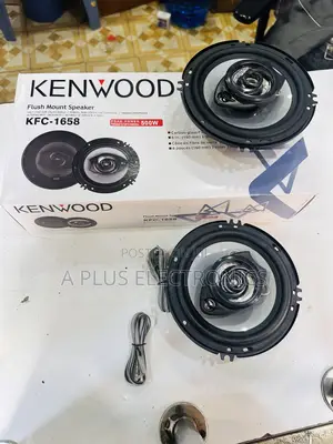 Kenwood 6" Audio Speaker — Powerful Durable