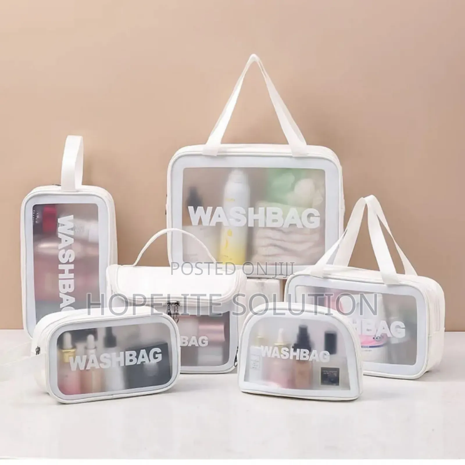 6 PCS Wash Bags