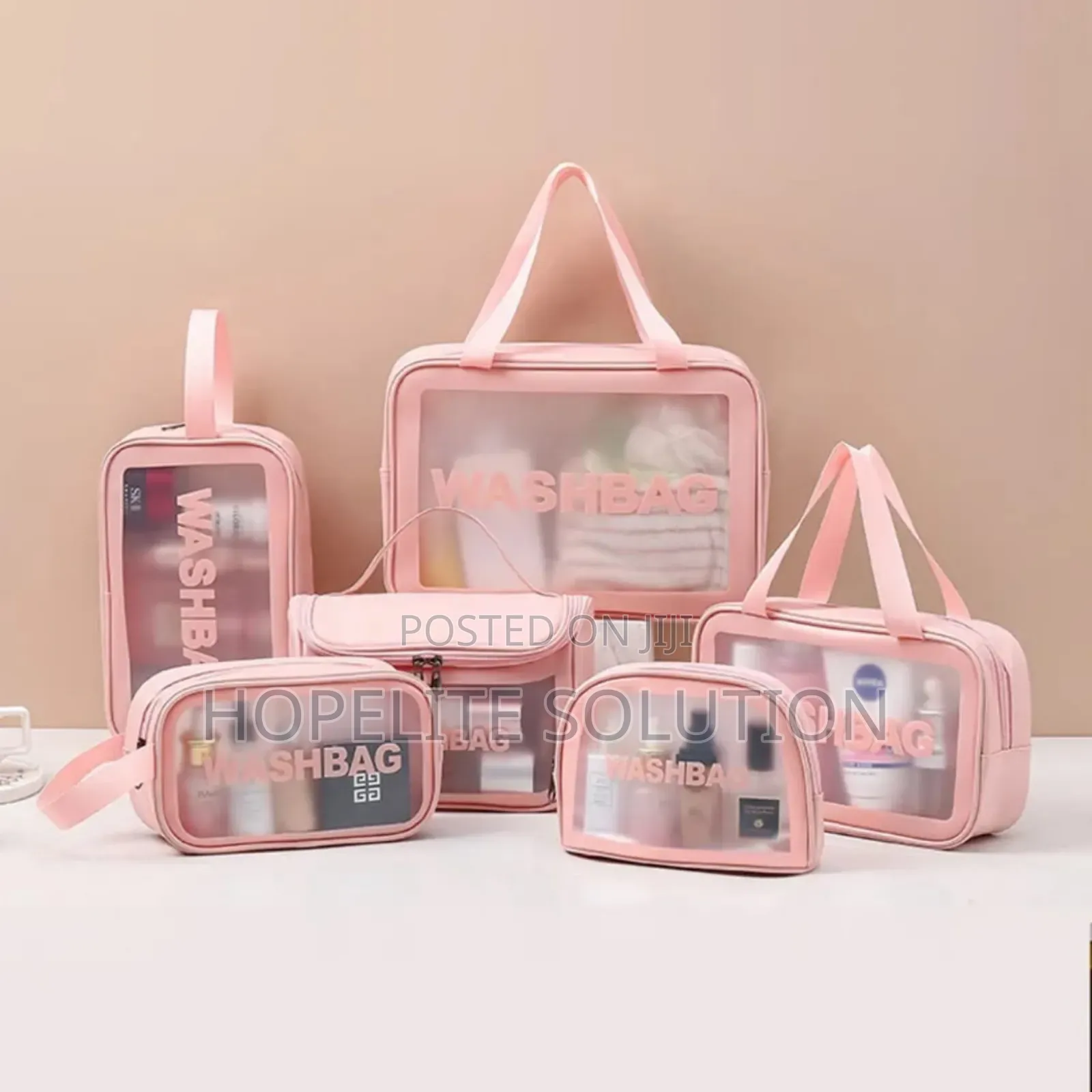 6 PCS Wash Bags