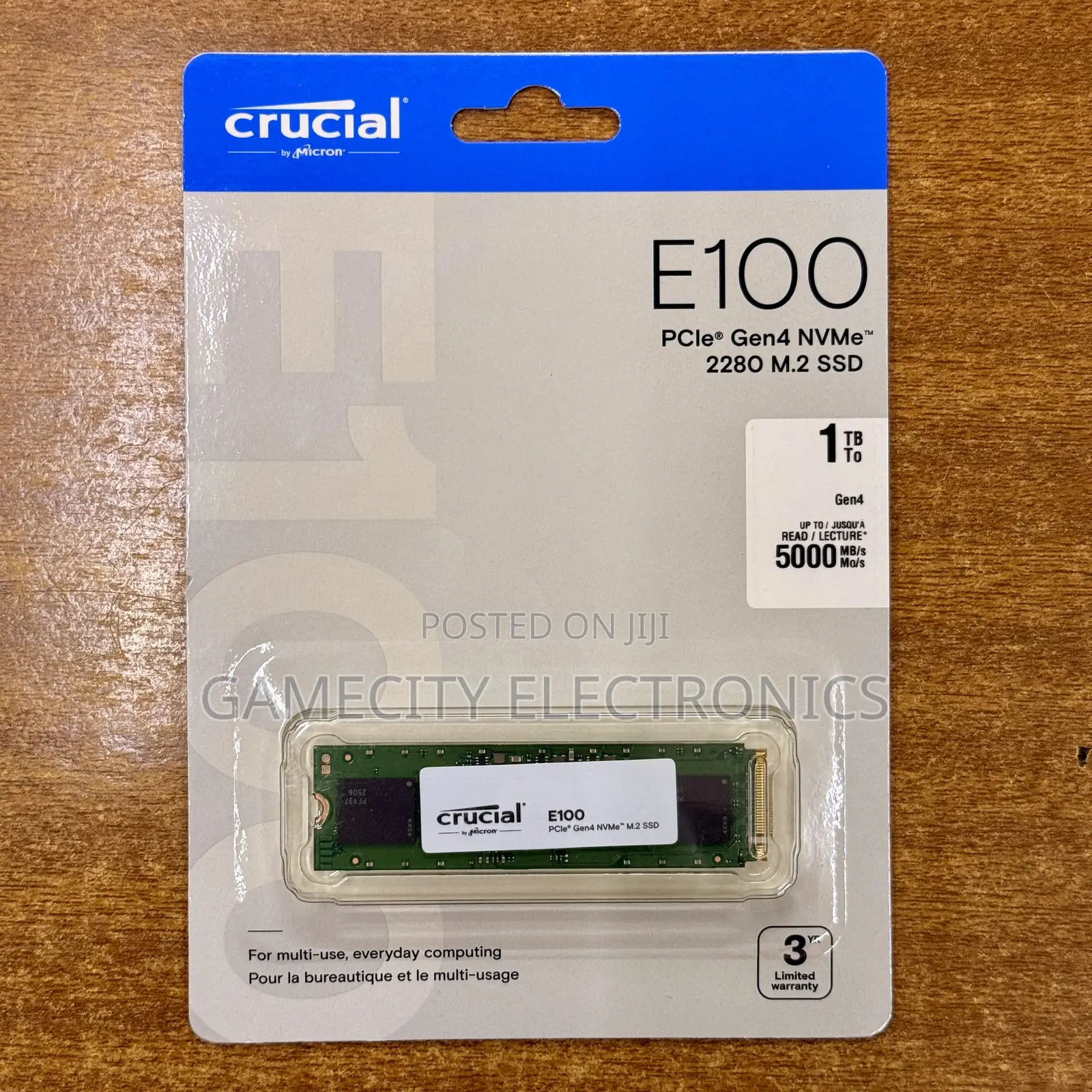 Crucial E100 1tb Nvme Gen4x4