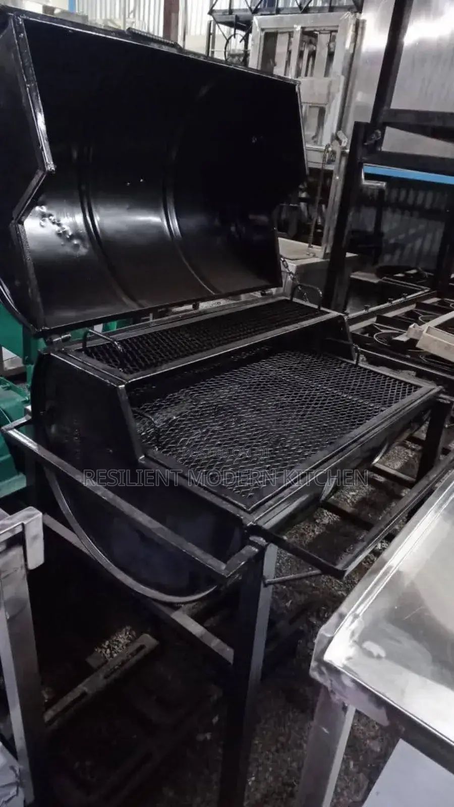 Locally Made Closed Barbeque Grill