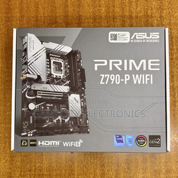 Asus Prime Z790-P Wifi Gaming Motherboard Ddr5 for 12th/13th/14th Gen