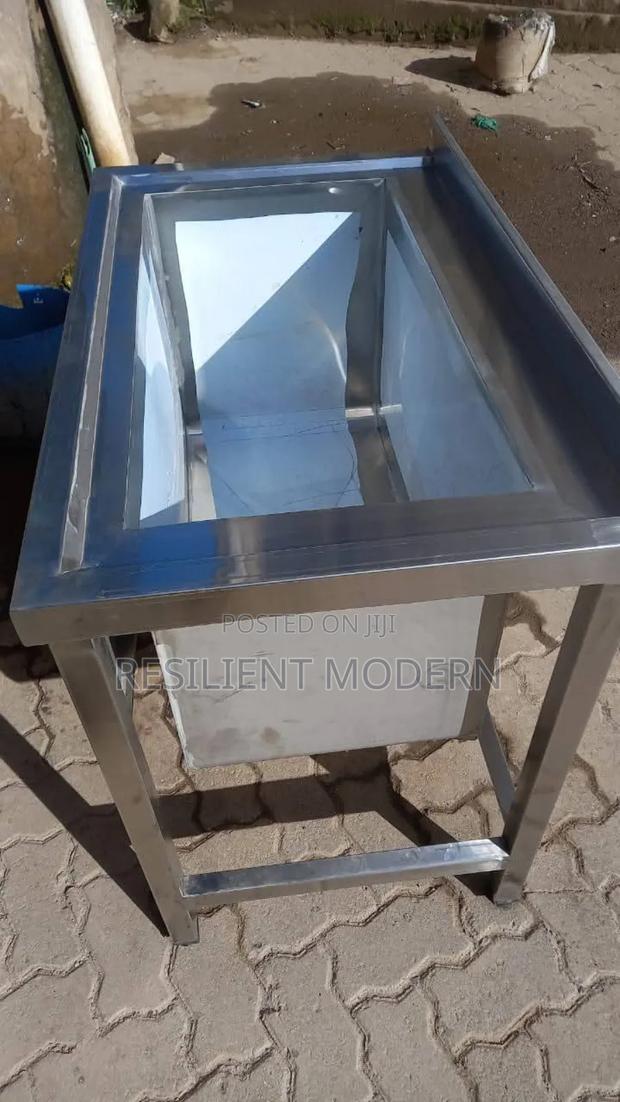 Stainless Steel Heavy Duty Scrub Sink - main view