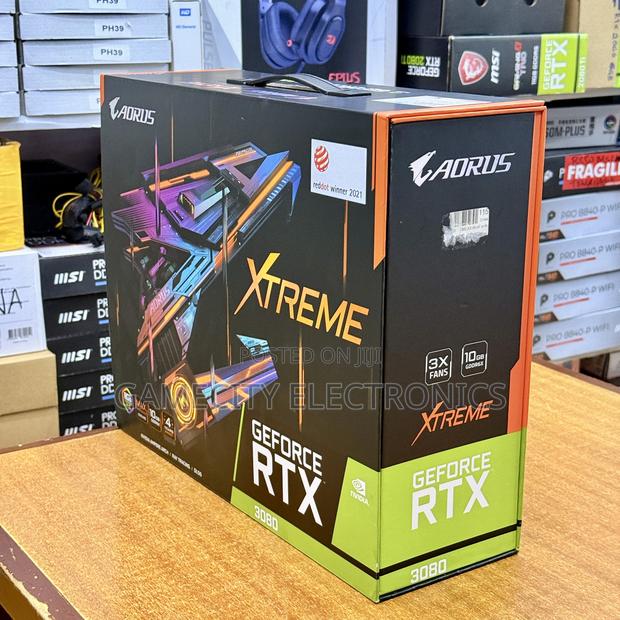 Aorus Extreme Nvidia RTX 3080 10gb Gaming Rendering Graphics Card