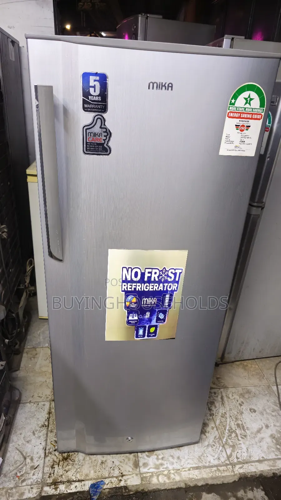 Mika 190l Fridge