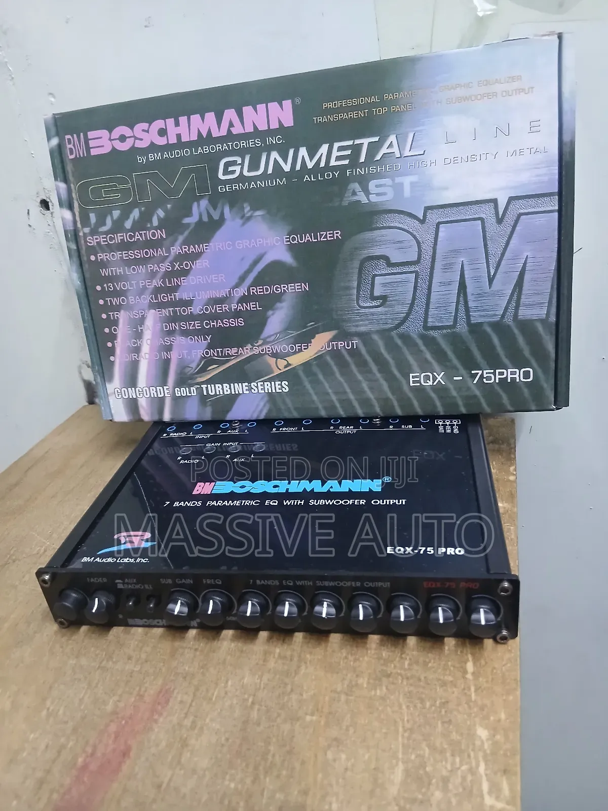 Buy Boschman Professional Equlizer System