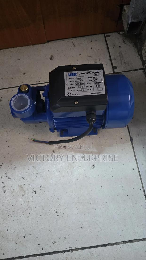 Usk 0.5hp Booster Pump/Surface Water Pump - main view