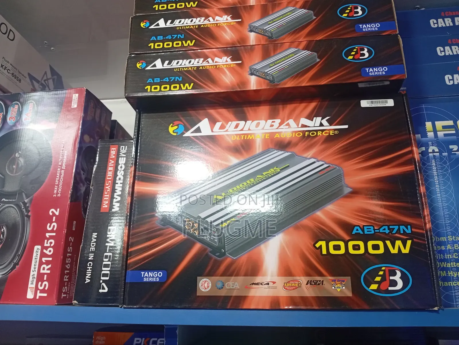 Audiobank 1000w Car Audio Amplifier Ultimate Audioforce