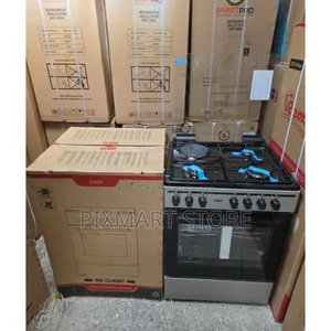 Von 60 by 60 Standing Cooker, 3gas +1 Electric Plate