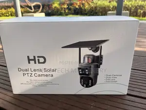 Wifi Ubox Hd Dual Lens Solar PTZ