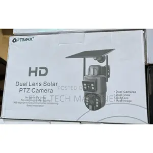 Wifi Ubox Hd Dual Lens Solar PTZ