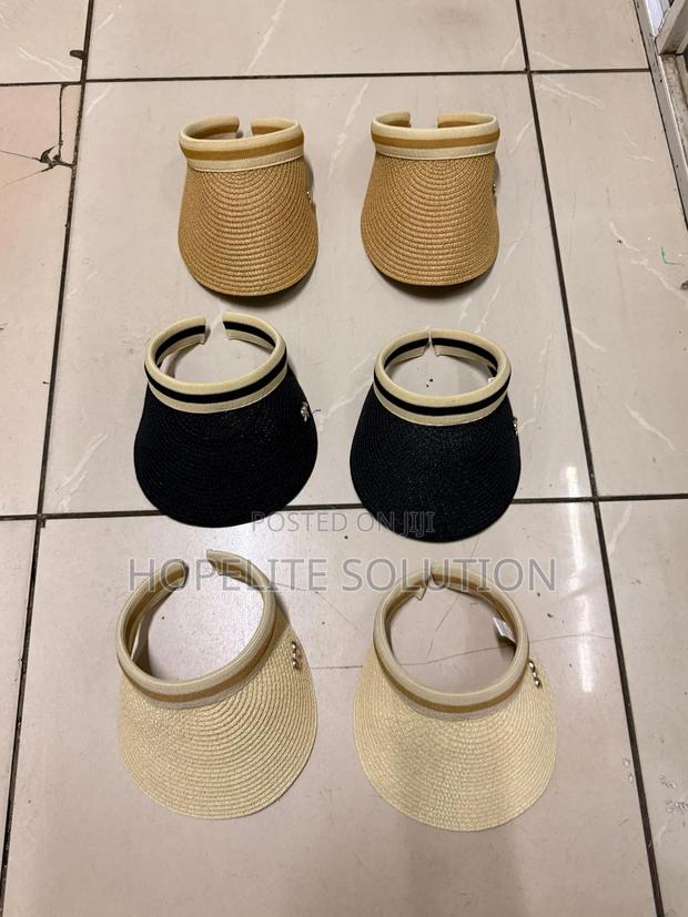 Elegant Stylish Sun Visor Hat - main view