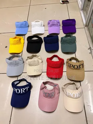 Sporty Sun Visor Hat Available
