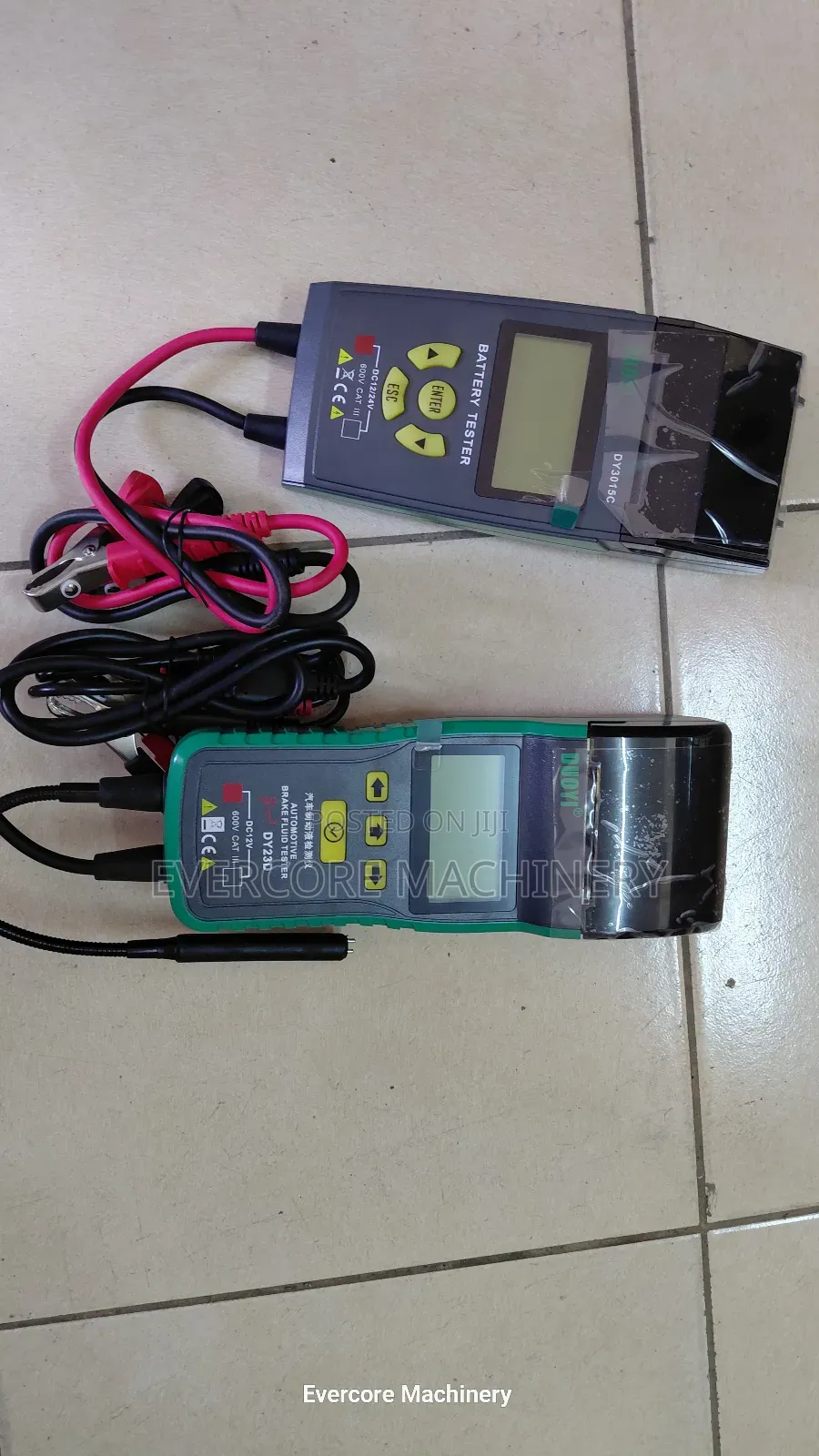 Heavy Duty Car Battery Tester Tool With Inbuilt Printer.