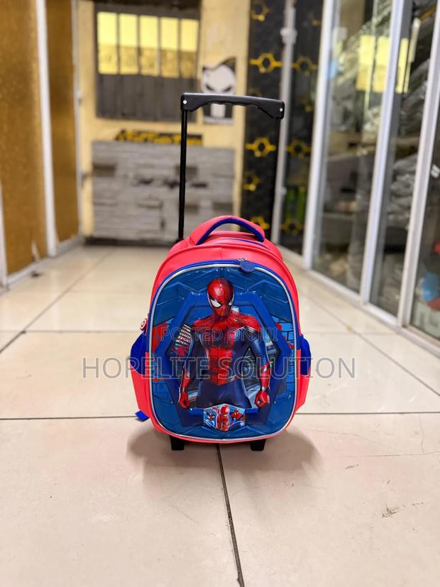 Kids Trolley Backpack Bag - thumbnail 2
