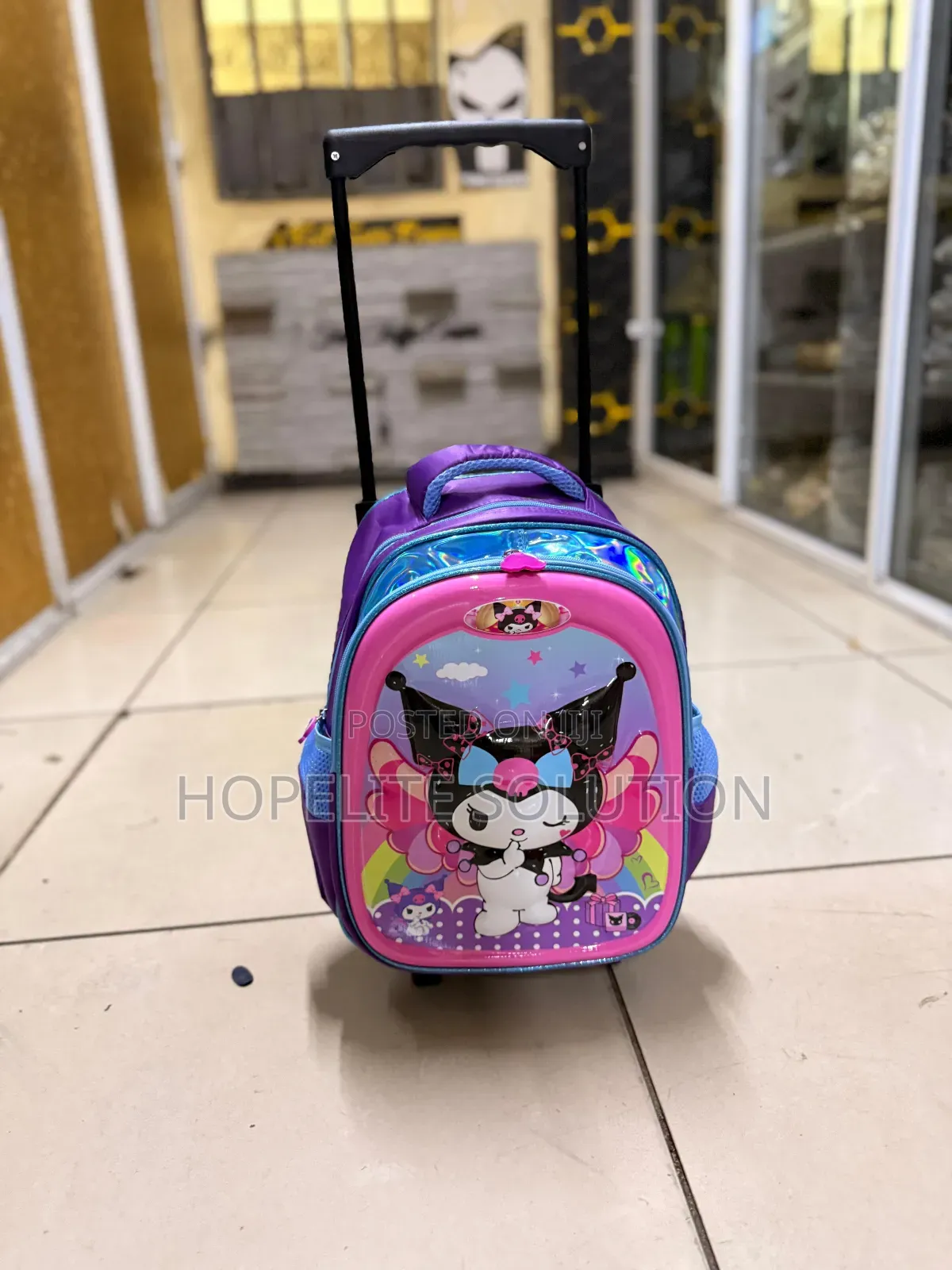 Kids Trolley Backpack Bag