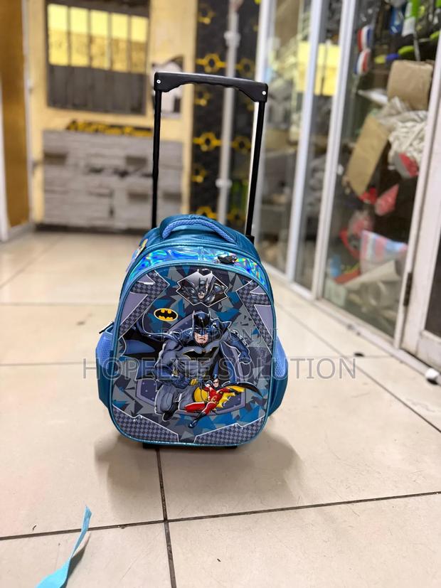 Kids Trolley Backpack Bag - thumbnail 5