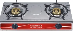 Globalstar 2 Burner Stainless Steel Table Top Cooker