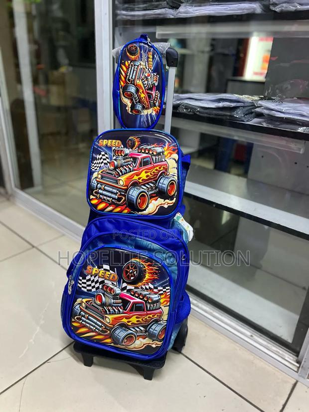 Back to School 3 in 1 Trolley Bag