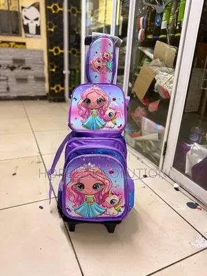 Back to School 3 in 1 Trolley Bag