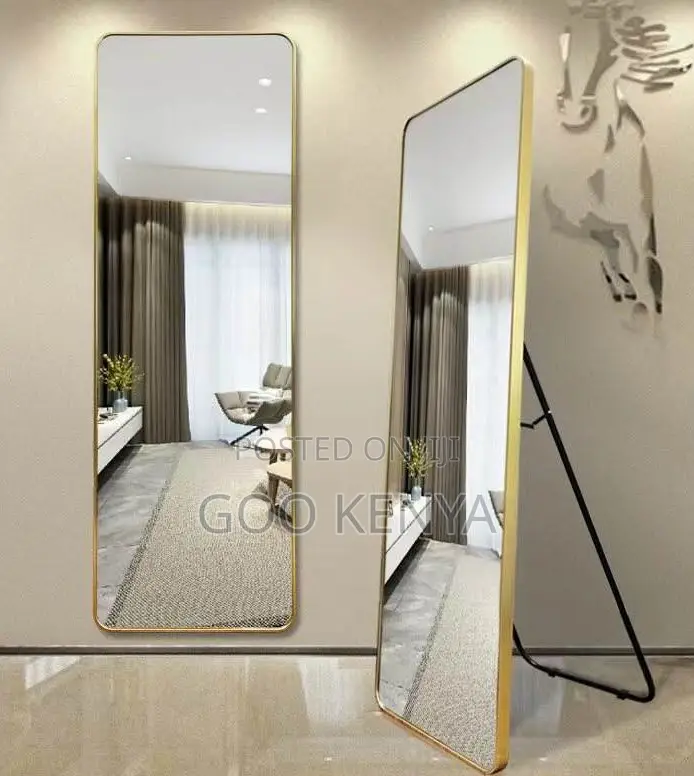 Home Mirror; Large Full-Length Hanging Mirror for Bathroom/Bedrooms