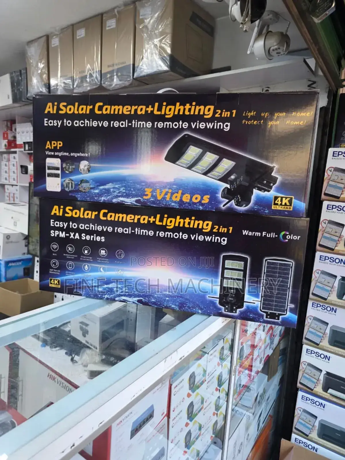 Ai Solar Camera and Lighting
