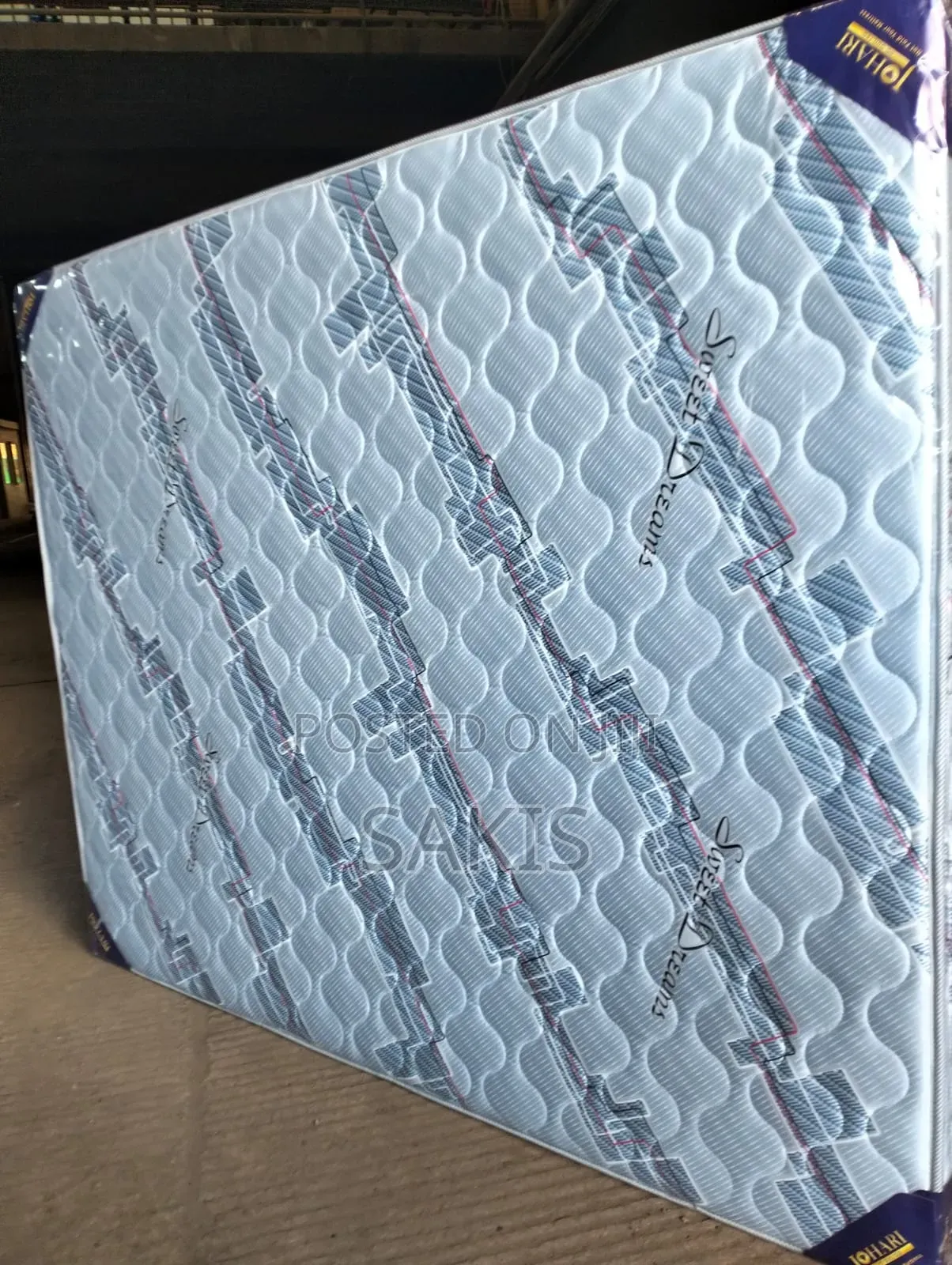 8inch Johari 6 X 6 High Density Quilted Mattressess. Free Delivery