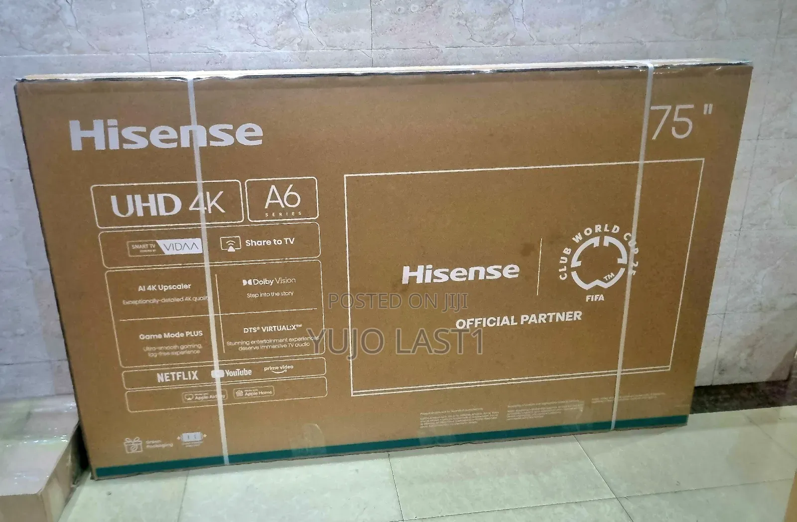 Hisense 75 Inch Q6qken Qled Tv (Q6 Series) - Q6qken