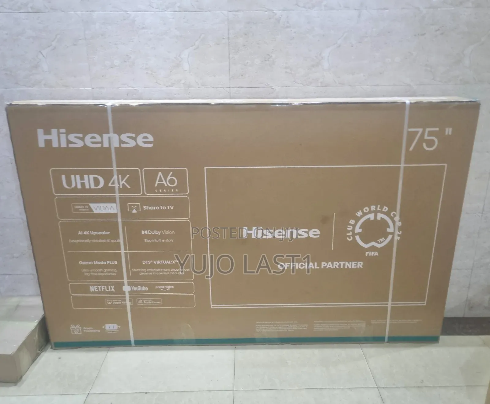 Hisense 75 Inch Q6qken Qled Tv (Q6 Series) - Q6qken