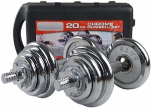 Adjustable 20kg Dumbells Set - thumbnail 2