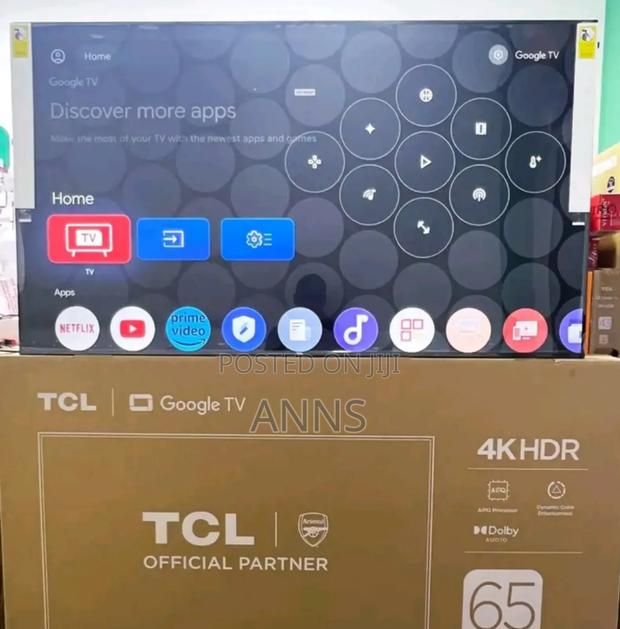 TCL 4 K Dolby 65 Inch Television - main view