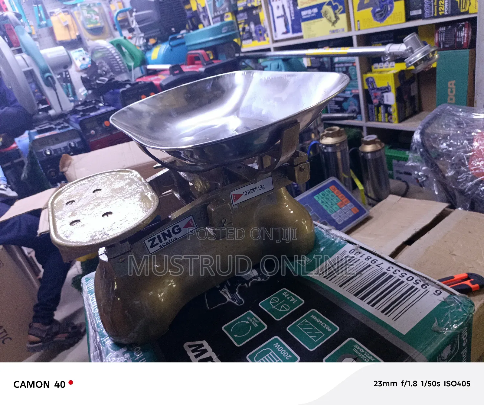 Heavy Duty Zinc Weighing Scale