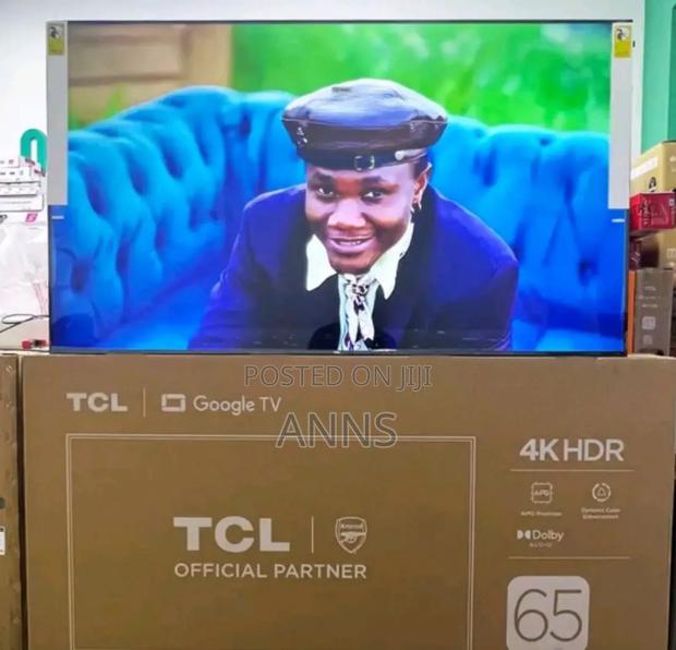 Frameless 65 Inch TCL Television - main view