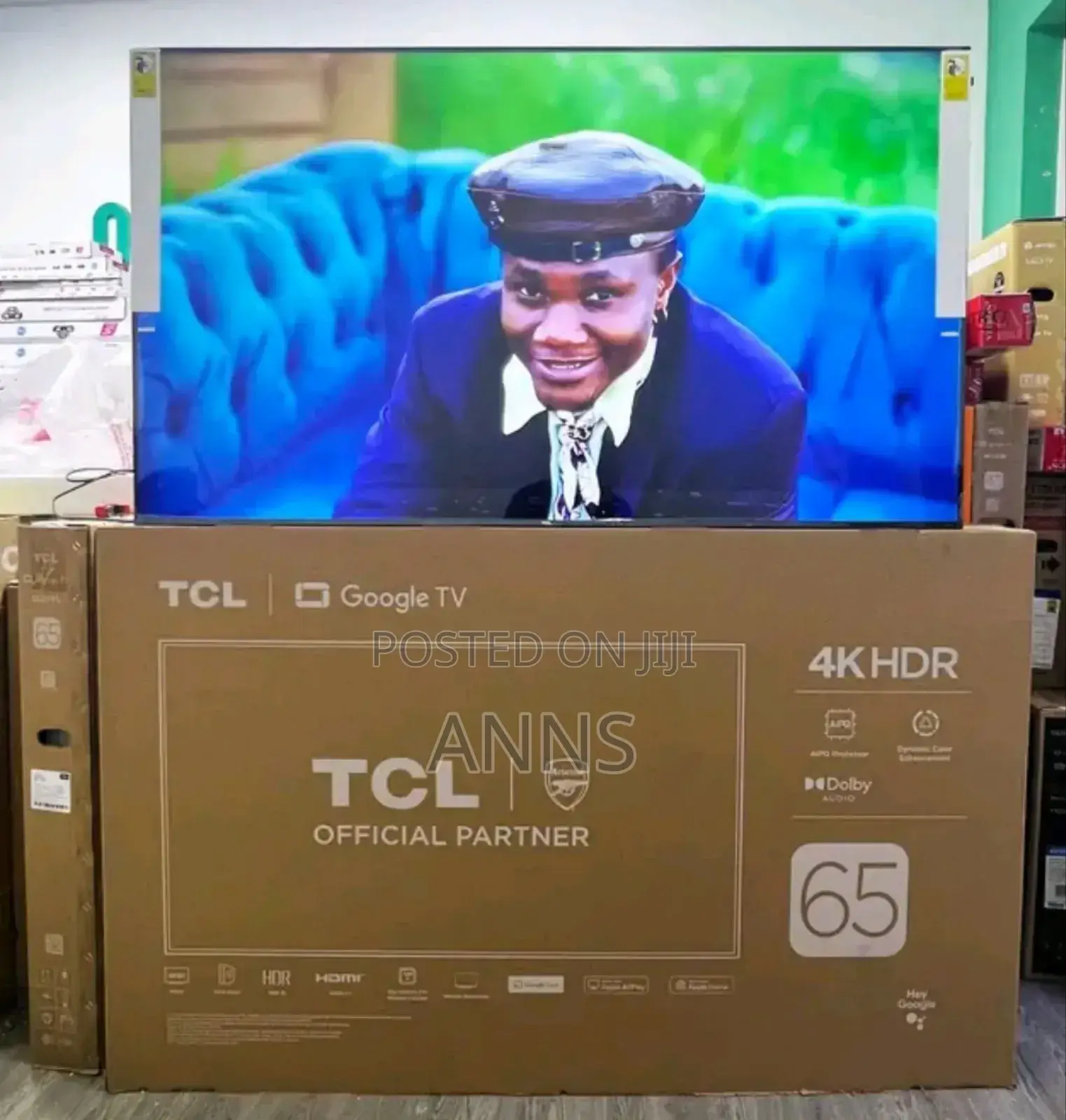 Frameless 65 Inch TCL Television