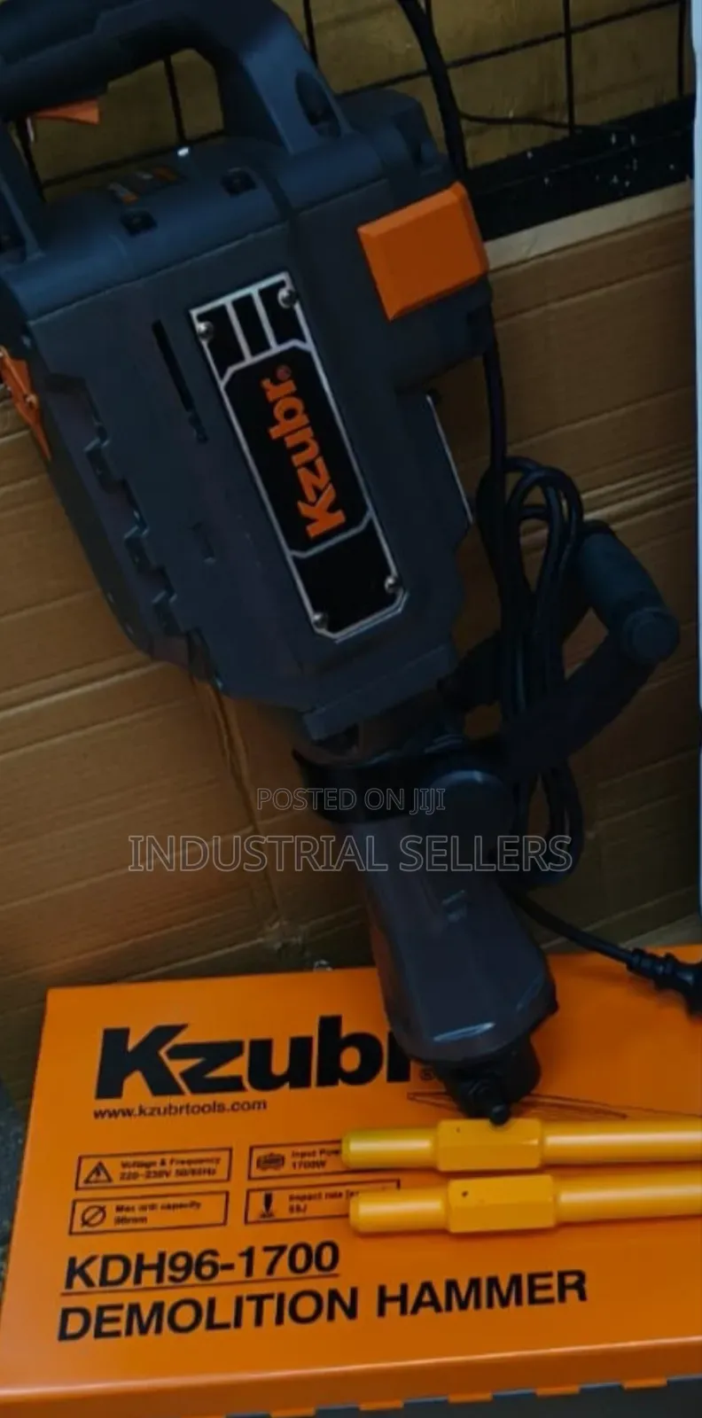 Kzubar 1700w Demolition Hammer /Jack Hammer