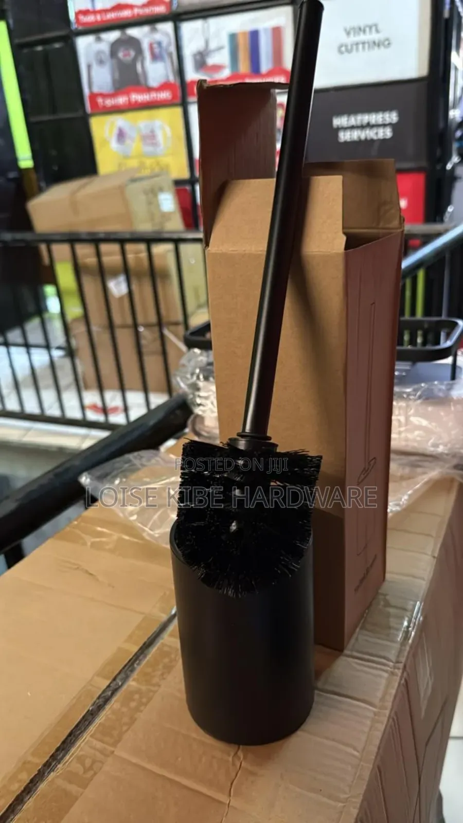 Black Brush Holder Available