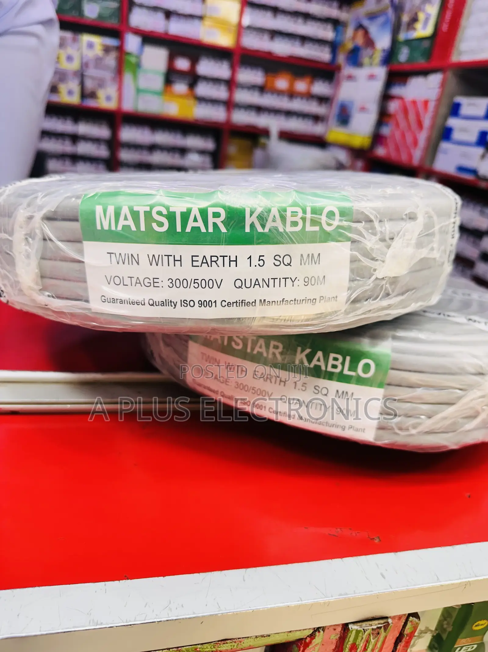 Matstar 1.5mm Twin and Earth Wiring Cable