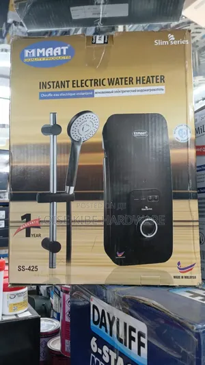 Instant Electric Water Heater Available