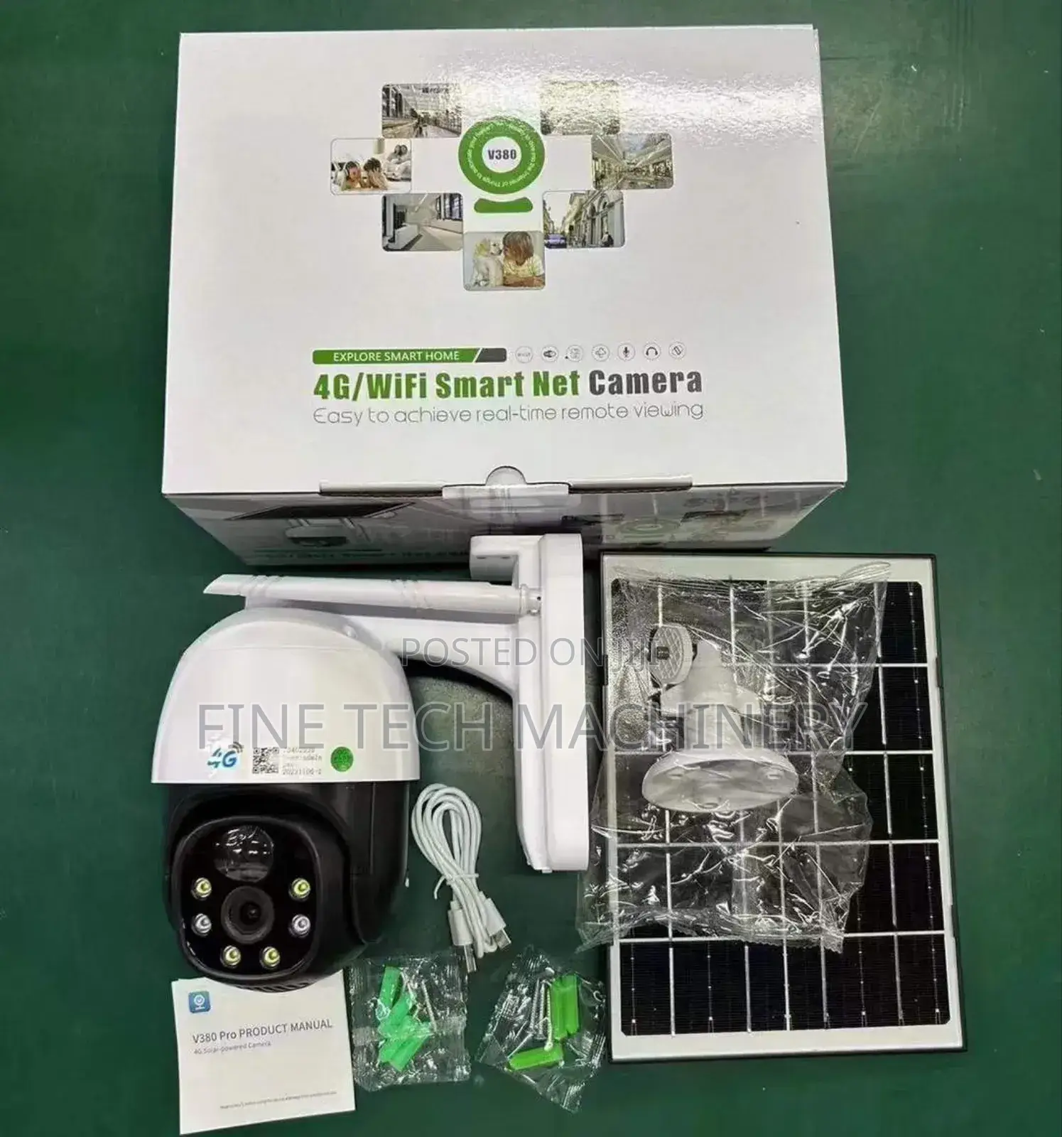 Solar Powered Smart Meter PTZ Camera